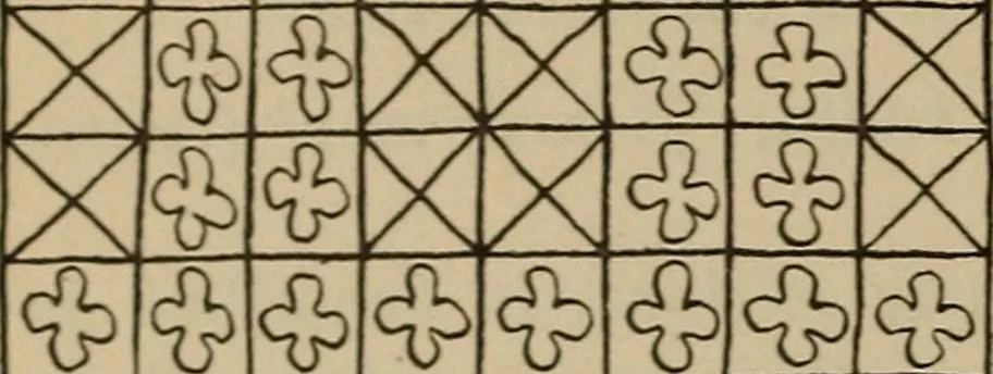 An illustration from Chess and playing cards, 1898, leaf 267