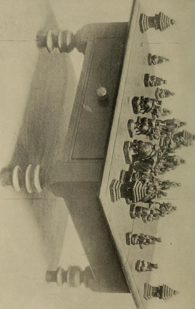 An illustration from Chess and playing cards, 1898, leaf 269