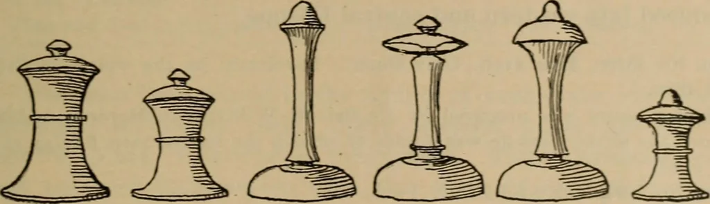 An illustration from Chess and playing cards, 1898, leaf 272