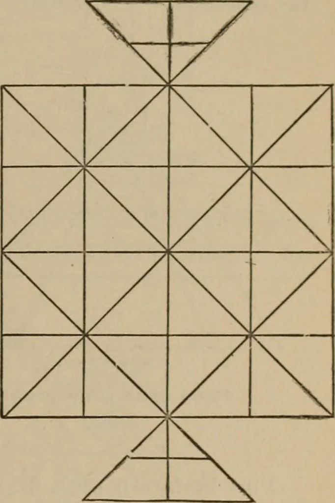 An illustration from Chess and playing cards, 1898, leaf 286