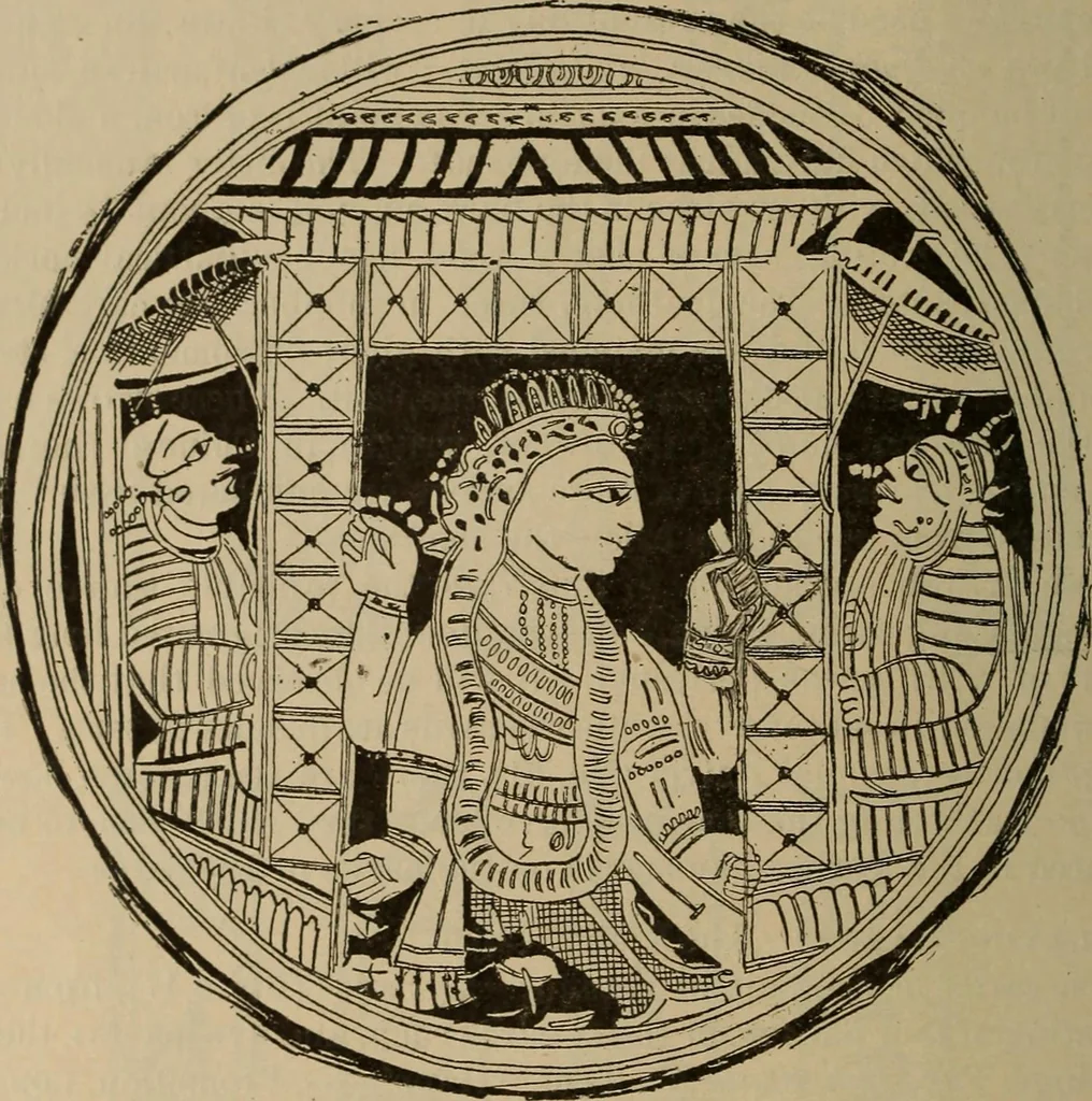 An illustration from Chess and playing cards, 1898, leaf 365