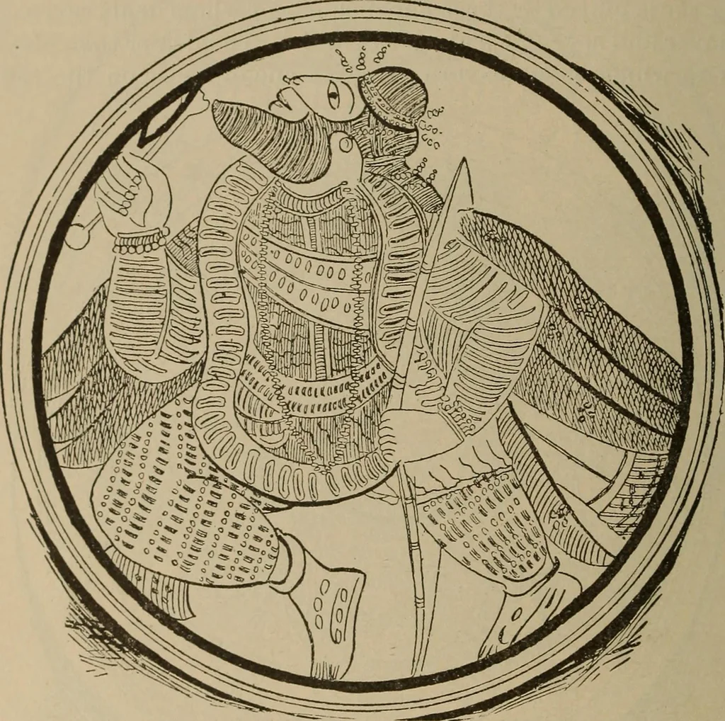 An illustration from Chess and playing cards, 1898, leaf 367