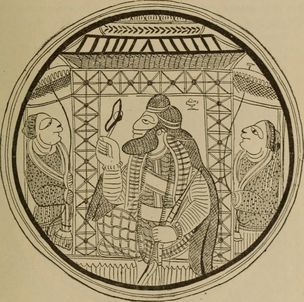 An illustration from Chess and playing cards, 1898, leaf 368