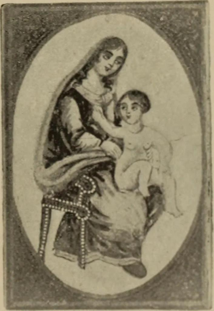 An illustration from Chess and playing cards, 1898, leaf 372