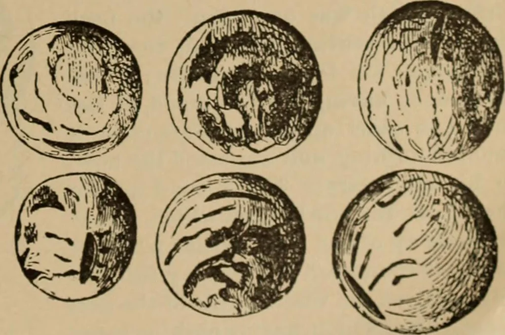 An illustration from Chess and playing cards, 1898, leaf 84