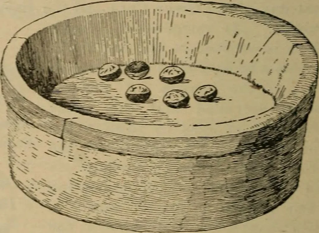 An illustration from Chess and playing cards, 1898, leaf 85
