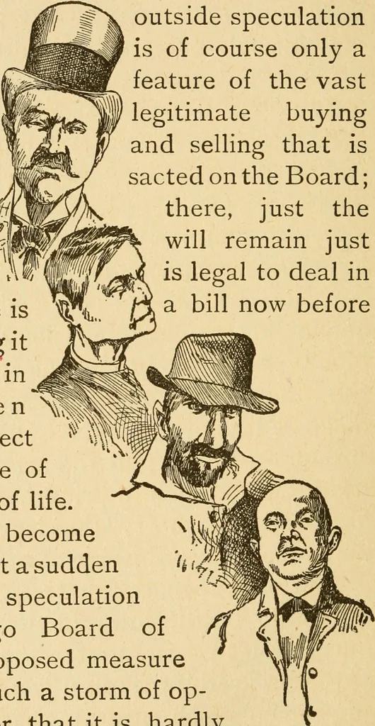 An illustration from Chicago by day and night, 1892, leaf 105