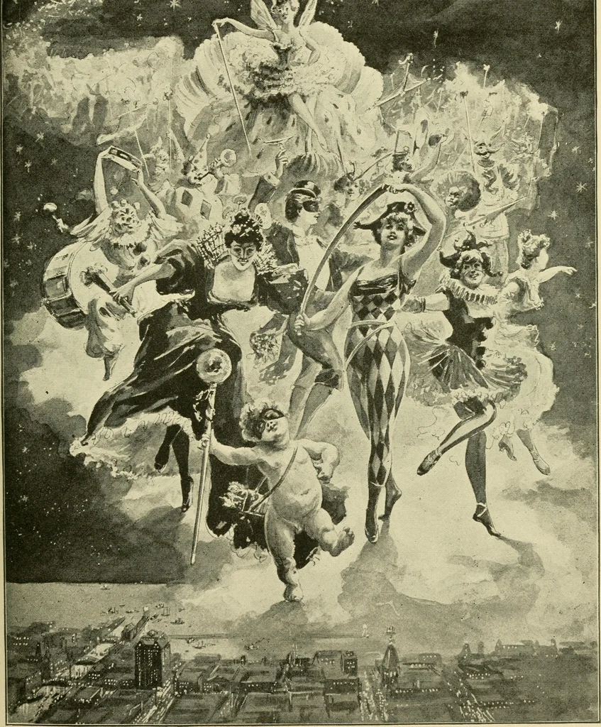 An illustration from Chicago by day and night, 1892, leaf 120