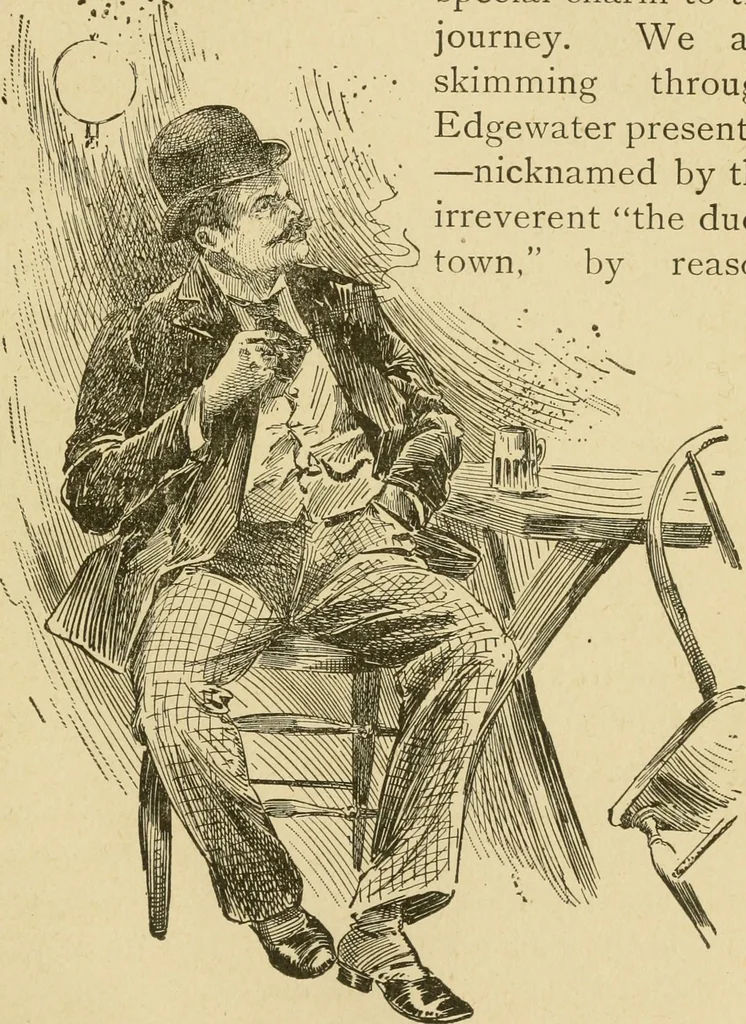 An illustration from Chicago by day and night, 1892, leaf 176