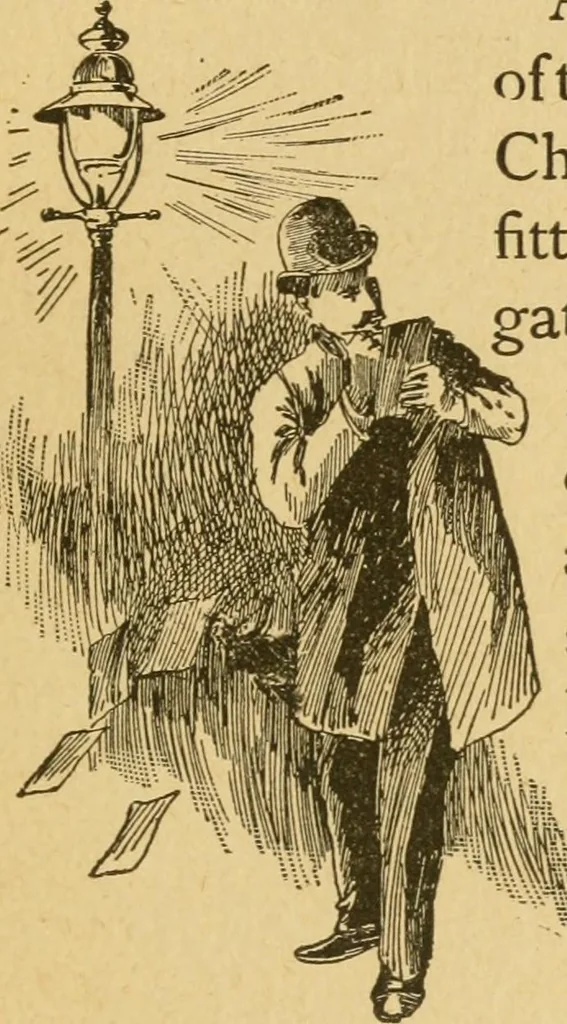 An illustration from Chicago by day and night, 1892, leaf 18