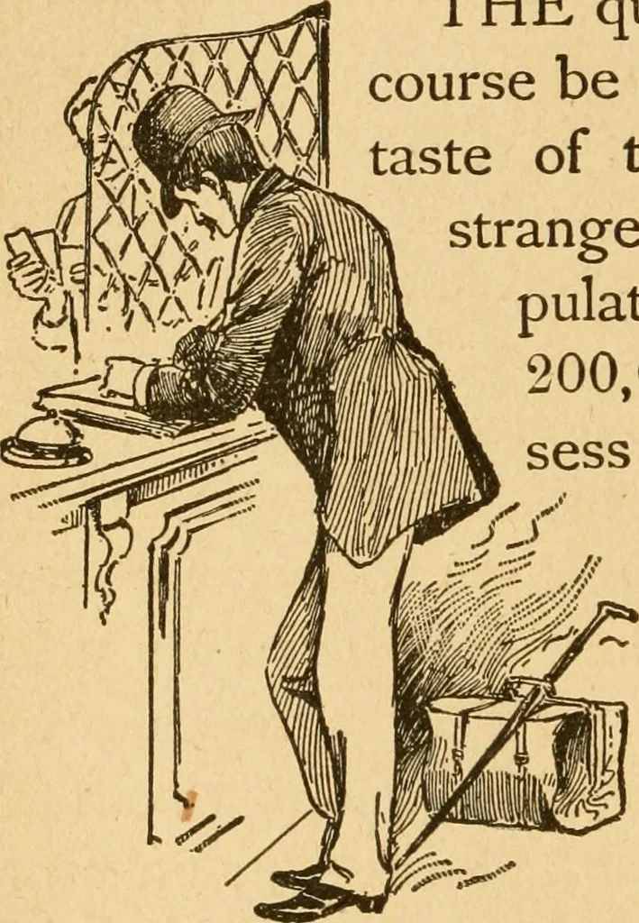 An illustration from Chicago by day and night, 1892, leaf 21