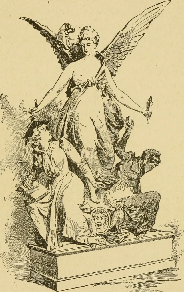 An illustration from Chicago by day and night, 1892, leaf 274