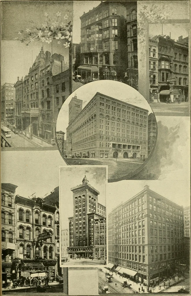 An illustration from Chicago by day and night, 1892, leaf 38