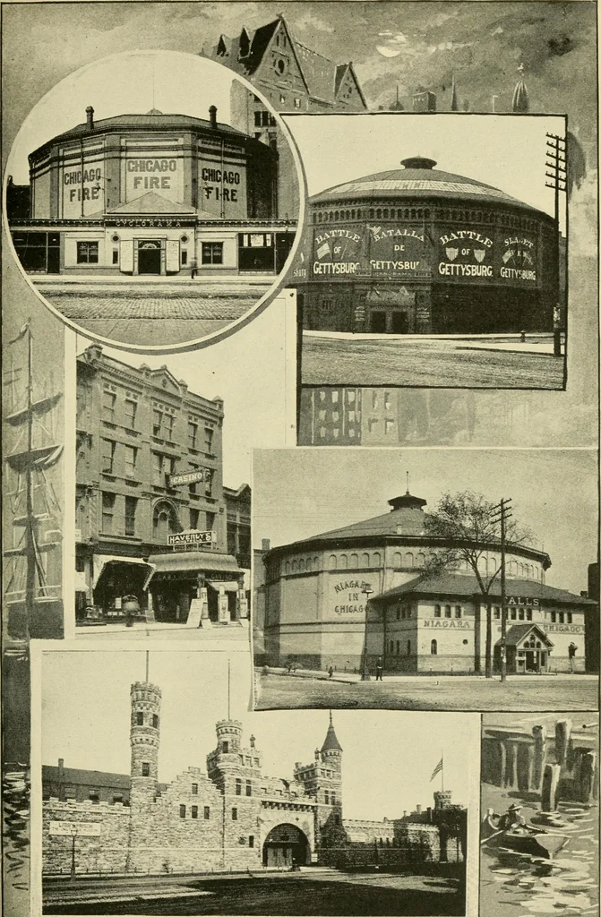 An illustration from Chicago by day and night, 1892, leaf 80