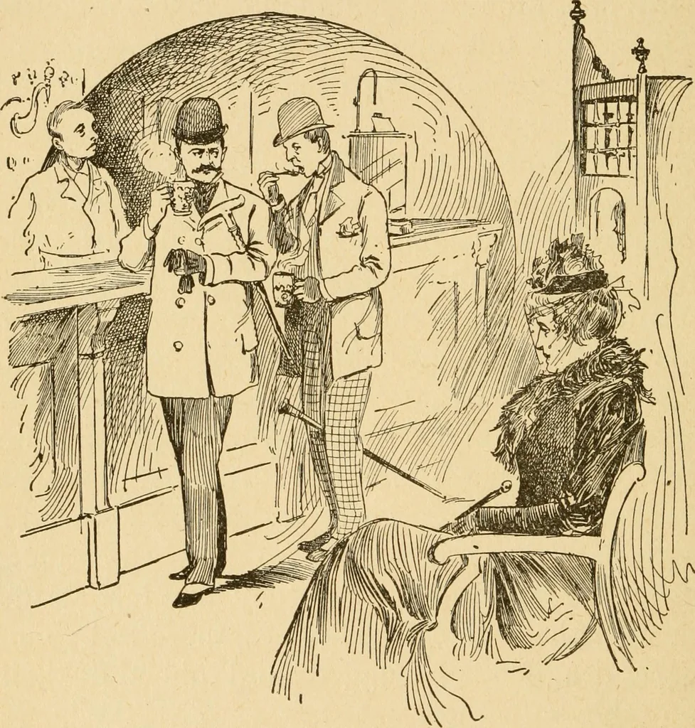An illustration from Chicago by day and night, 1892, leaf 93