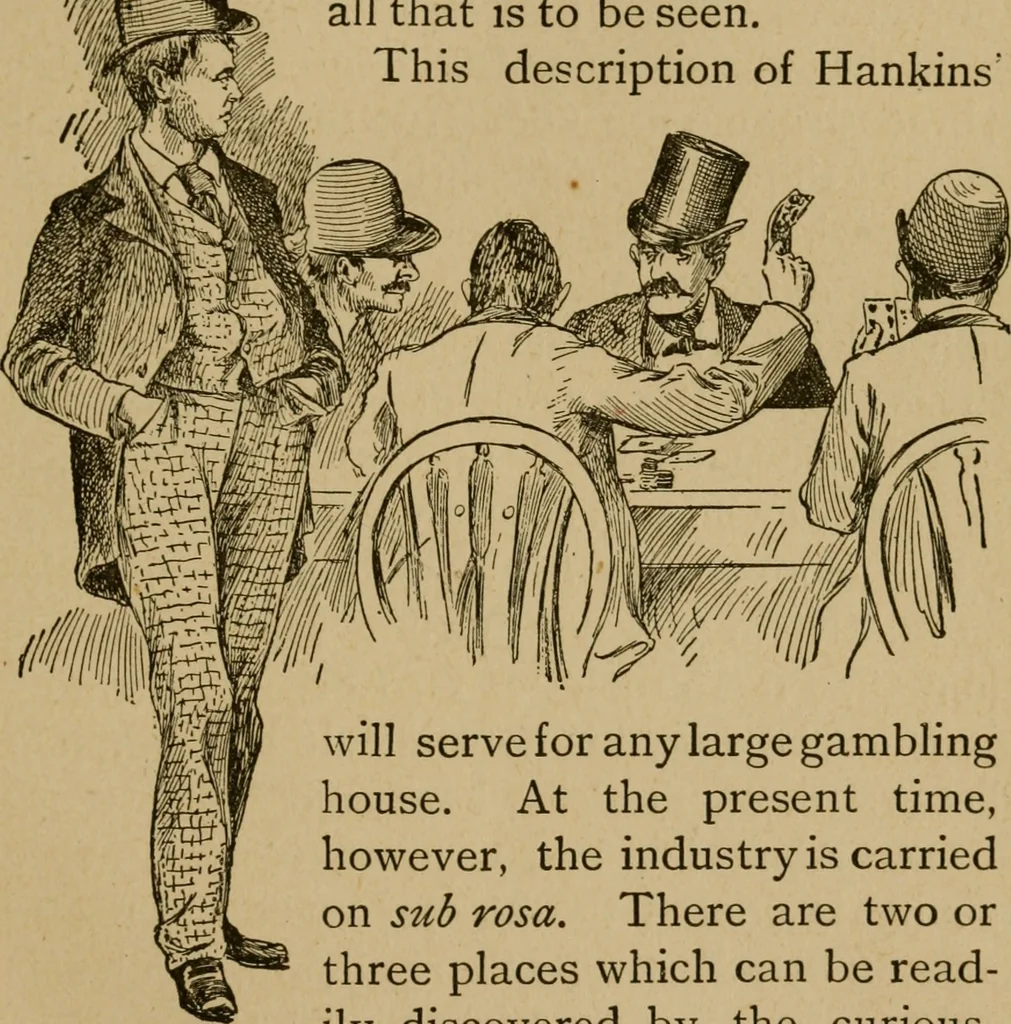 An illustration from Chicago by day and night, 1892, leaf 100