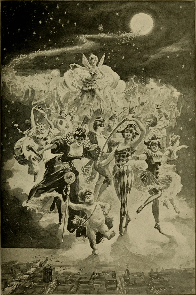An illustration from Chicago by day and night, 1892, leaf 118