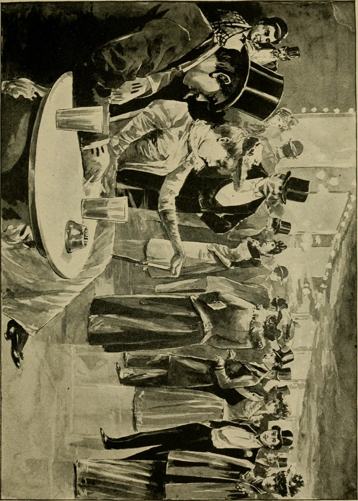 An illustration from Chicago by day and night, 1892, leaf 170