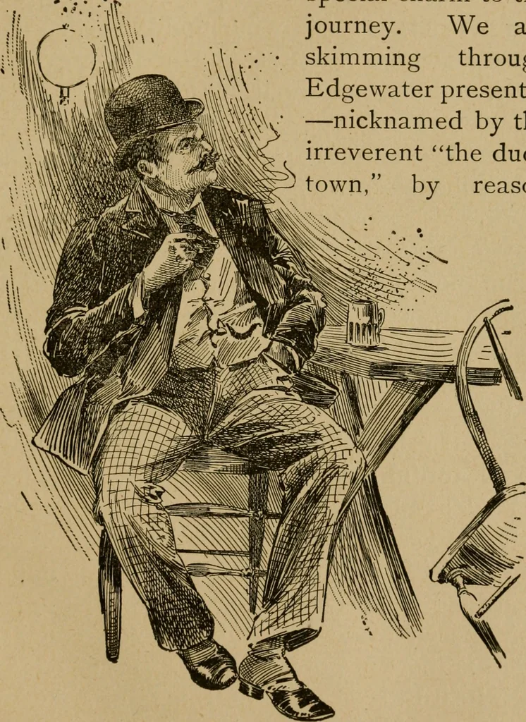 An illustration from Chicago by day and night, 1892, leaf 174