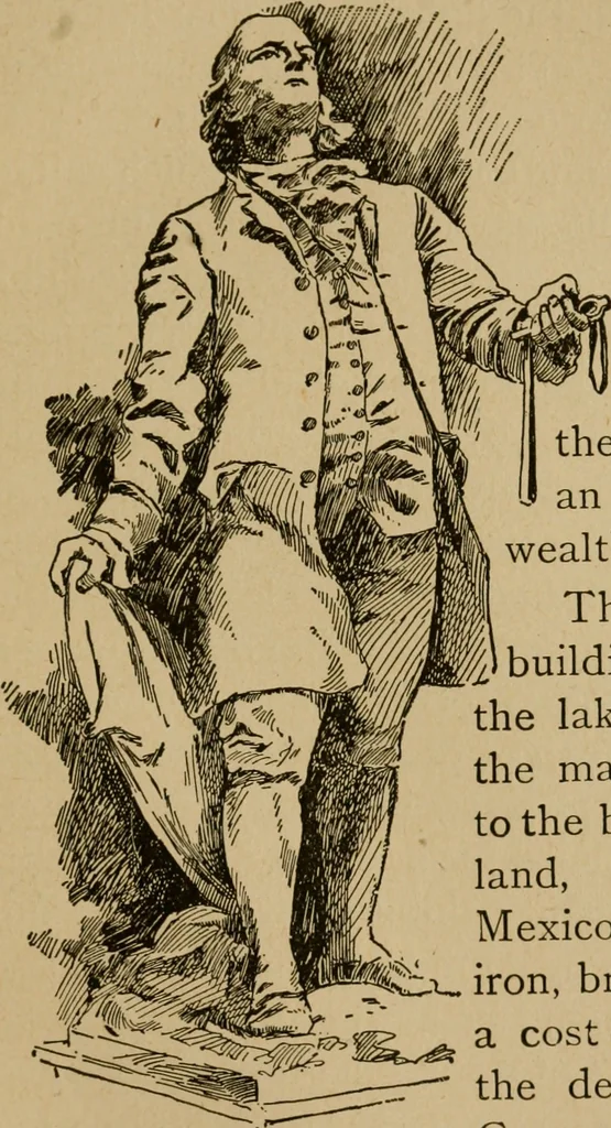 An illustration from Chicago by day and night, 1892, leaf 254