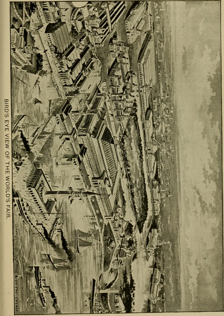 An illustration from Chicago by day and night, 1892, leaf 268