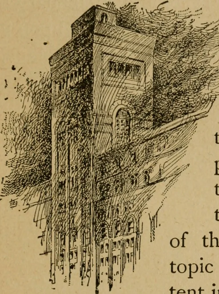 An illustration from Chicago by day and night, 1892, leaf 40