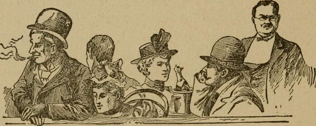 An illustration from Chicago by day and night, 1892, leaf 57