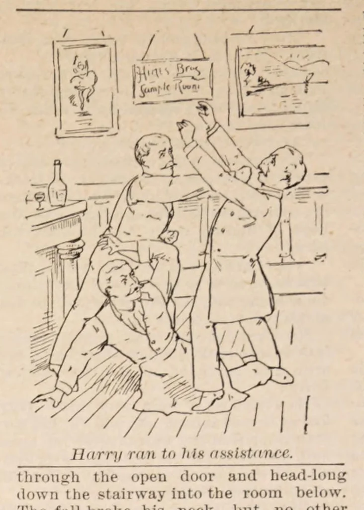 An illustration from Chicago stereotype works;, 1889, leaf 12
