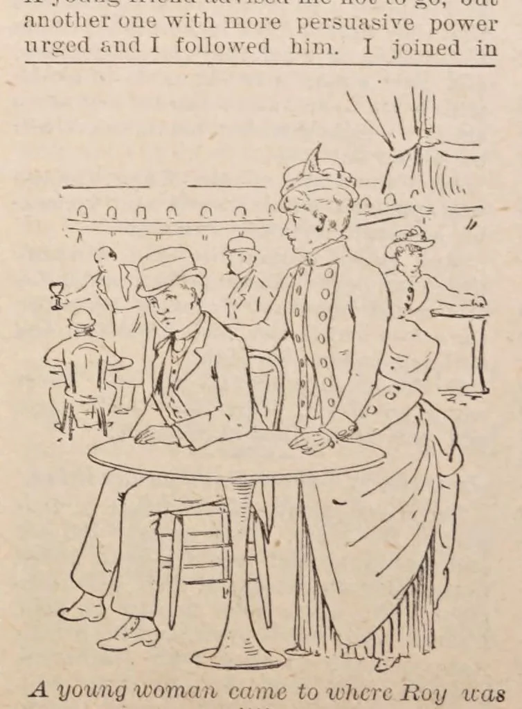 An illustration from Chicago stereotype works;, 1889, leaf 8