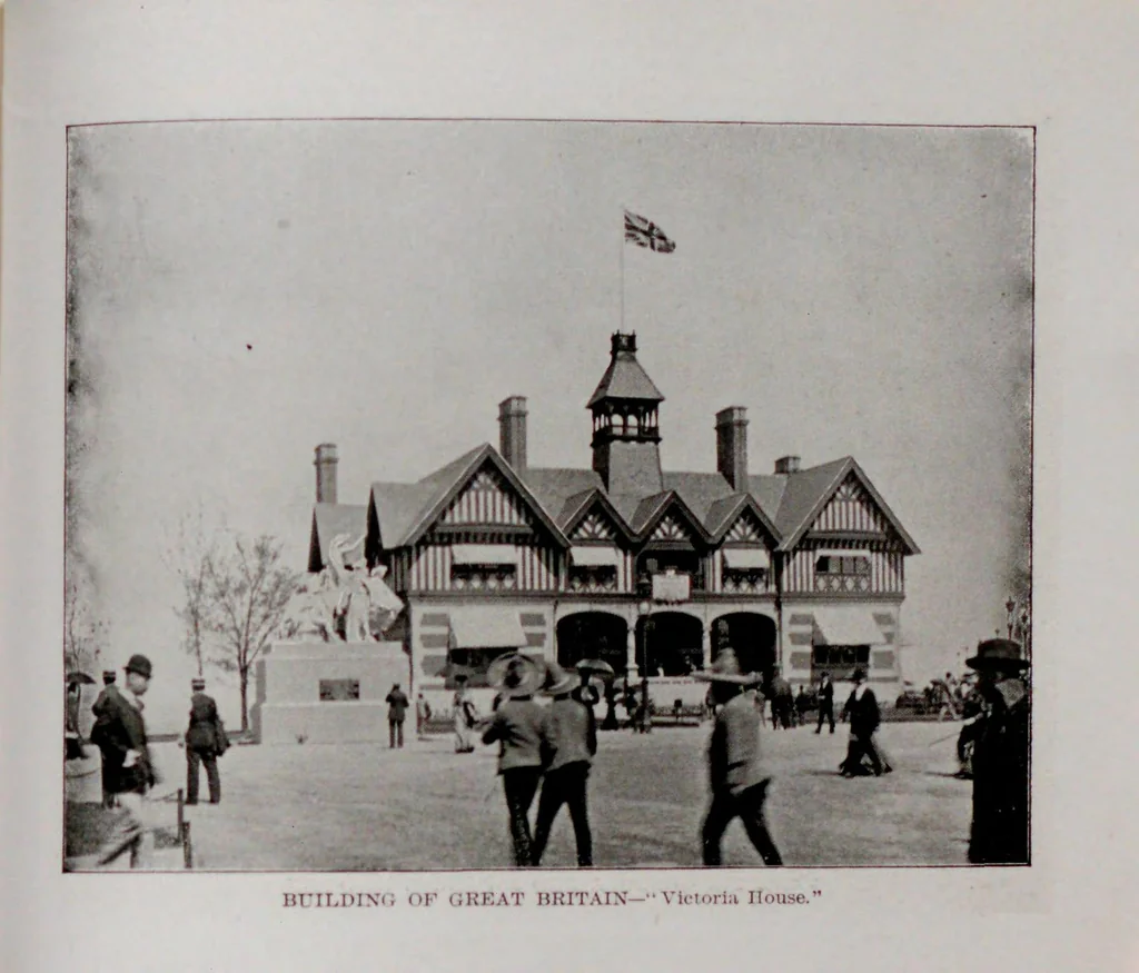 An illustration from Chicago Tribune glimpses of the World's fair; a selection of gems of the White city seen through the Tribune's camera, 1893, leaf 153