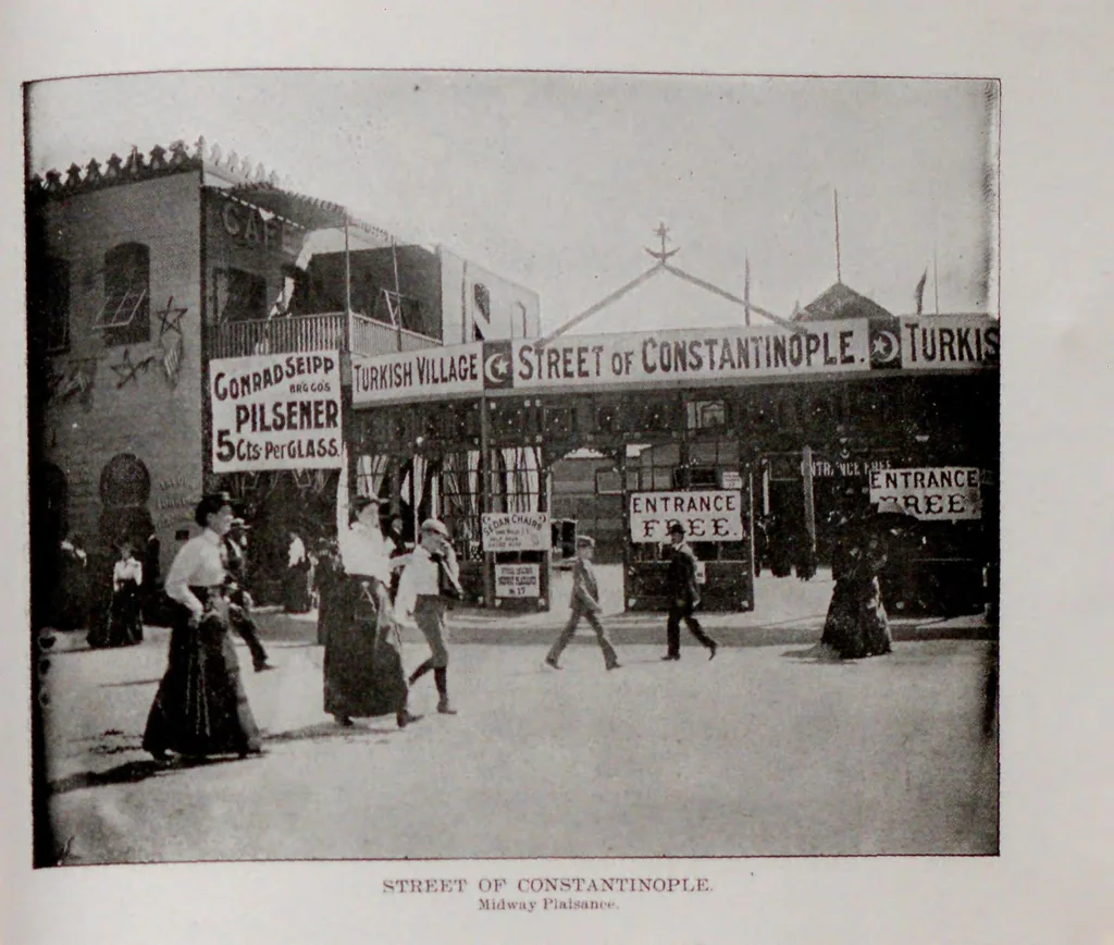 An illustration from Chicago Tribune glimpses of the World's fair; a selection of gems of the White city seen through the Tribune's camera, 1893, leaf 173