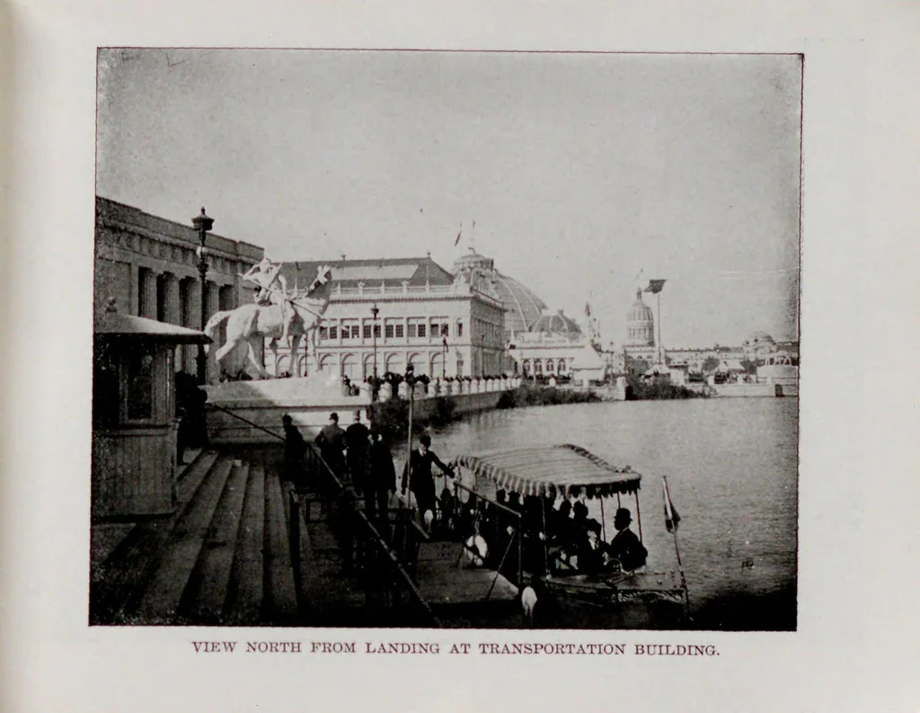 An illustration from Chicago Tribune glimpses of the World's fair; a selection of gems of the White city seen through the Tribune's camera, 1893, leaf 33