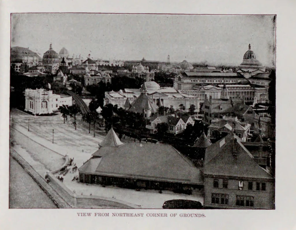 An illustration from Chicago Tribune glimpses of the World's fair; a selection of gems of the White city seen through the Tribune's camera, 1893, leaf 43