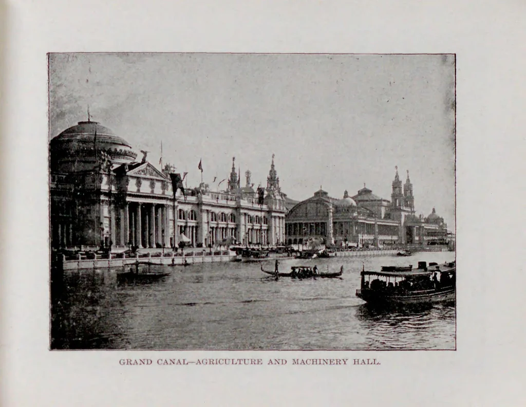 An illustration from Chicago Tribune glimpses of the World's fair; a selection of gems of the White city seen through the Tribune's camera, 1893, leaf 53