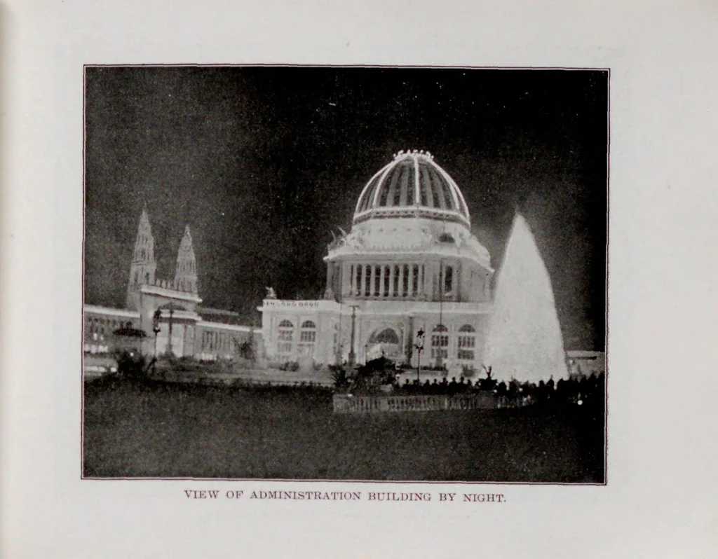 An illustration from Chicago Tribune glimpses of the World's fair; a selection of gems of the White city seen through the Tribune's camera, 1893, leaf 63