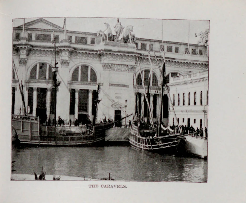 An illustration from Chicago Tribune glimpses of the World's fair; a selection of gems of the White city seen through the Tribune's camera, 1893, leaf 73