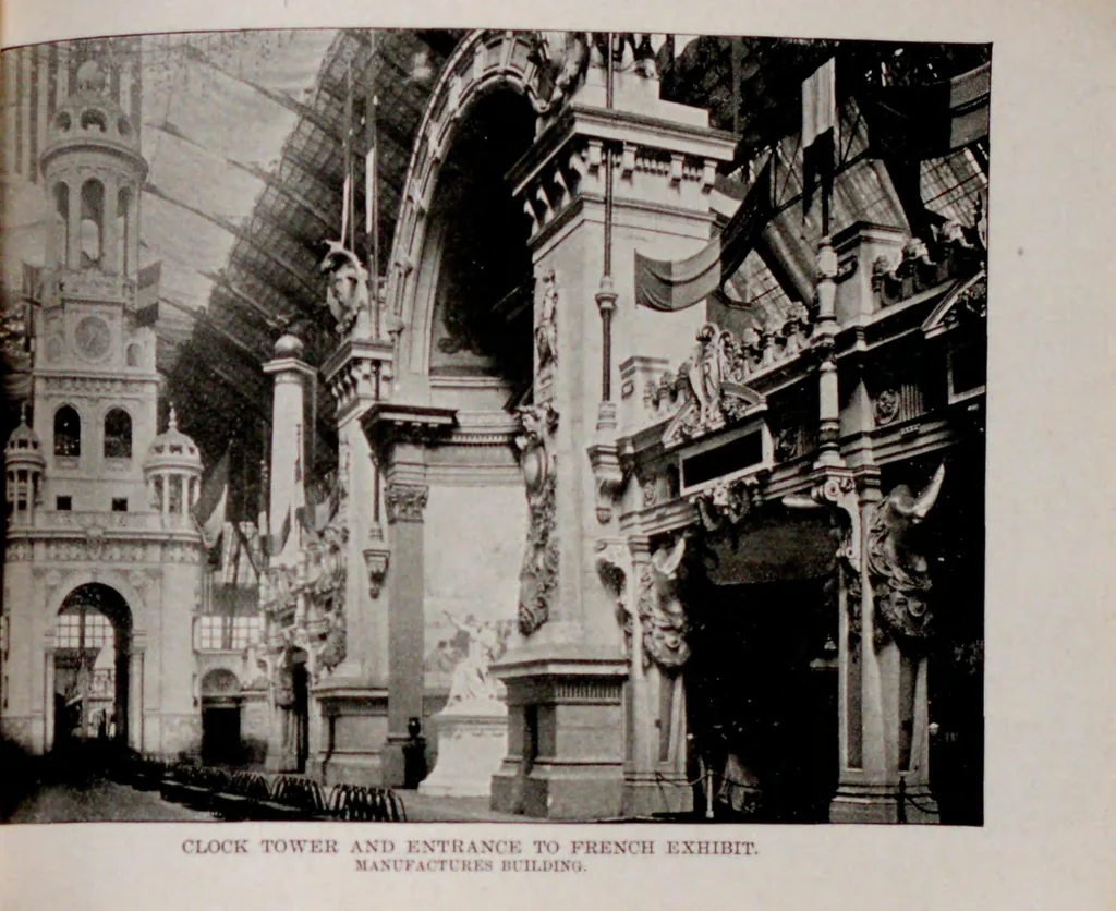 An illustration from Chicago Tribune glimpses of the World's fair; a selection of gems of the White city seen through the Tribune's camera, 1893, leaf 83