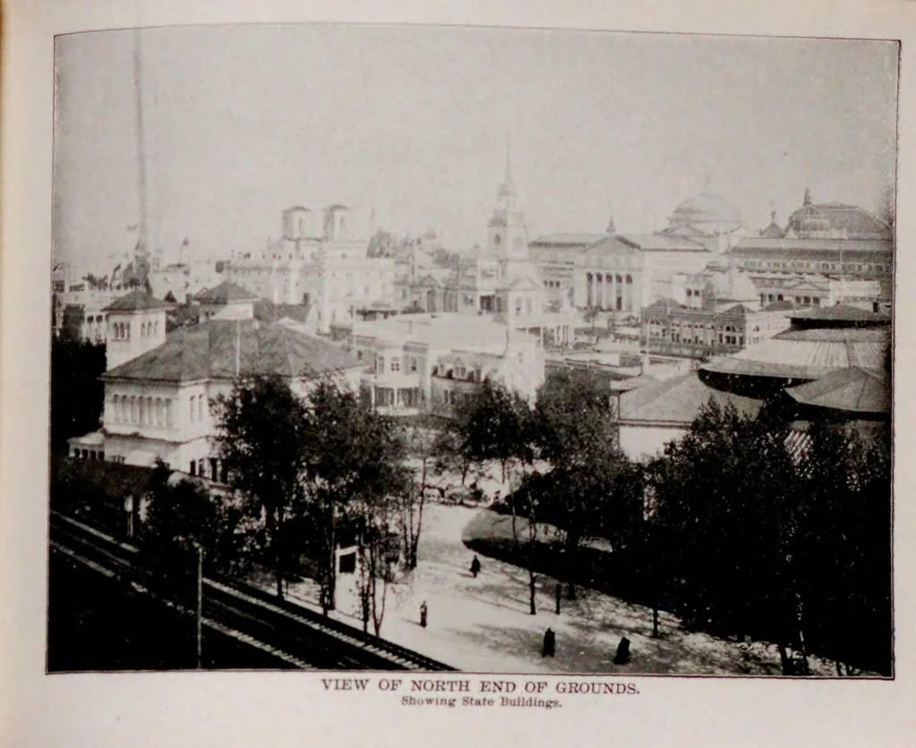 An illustration from Chicago Tribune glimpses of the World's fair; a selection of gems of the White city seen through the Tribune's camera, 1893, leaf 93