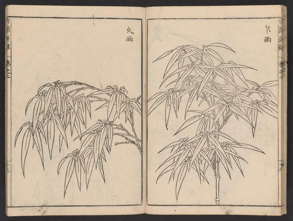 An illustration from Chikufu shōroku, 1756, leaf 14