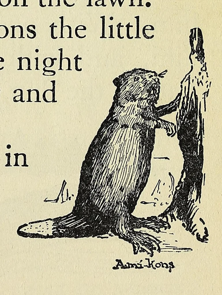 An illustration from The childhood of Ji-shib ́: the Ojibwa, 1900, leaf 19