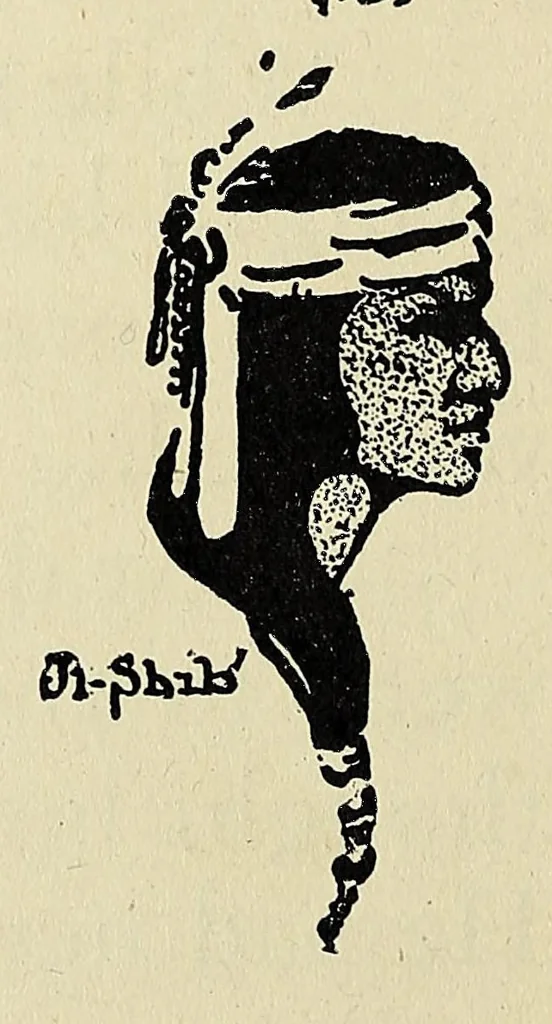 An illustration from The childhood of Ji-shib ́: the Ojibwa, 1900, leaf 96