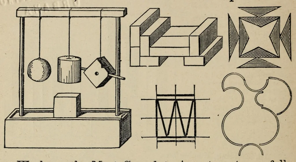 An illustration from The child, its nature and relations; an elucidation of Froebel's principles of education, 1877, leaf 168