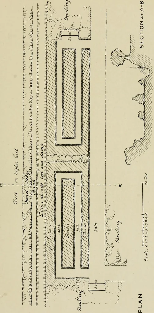 An illustration from Children and gardens, 1908, leaf 110