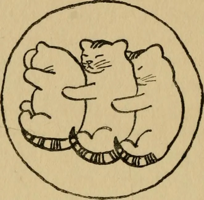 An illustration from Children and gardens, 1908, leaf 195