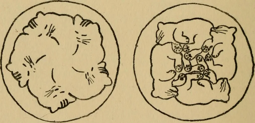 An illustration from Children and gardens, 1908, leaf 195