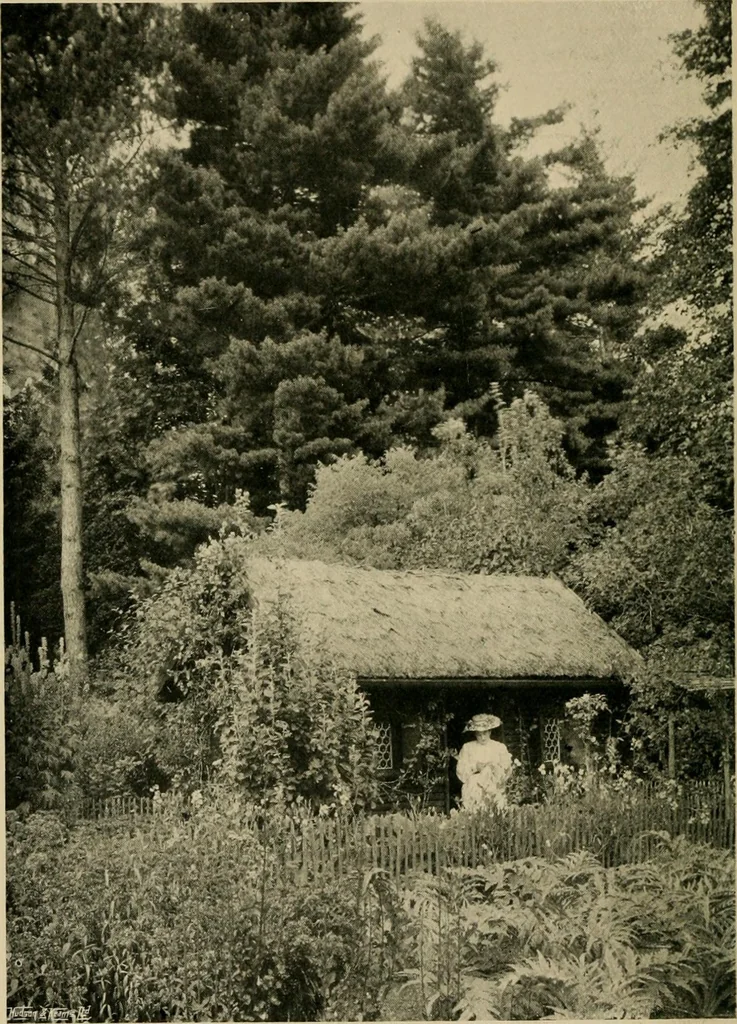 An illustration from Children and gardens, 1908, leaf 33