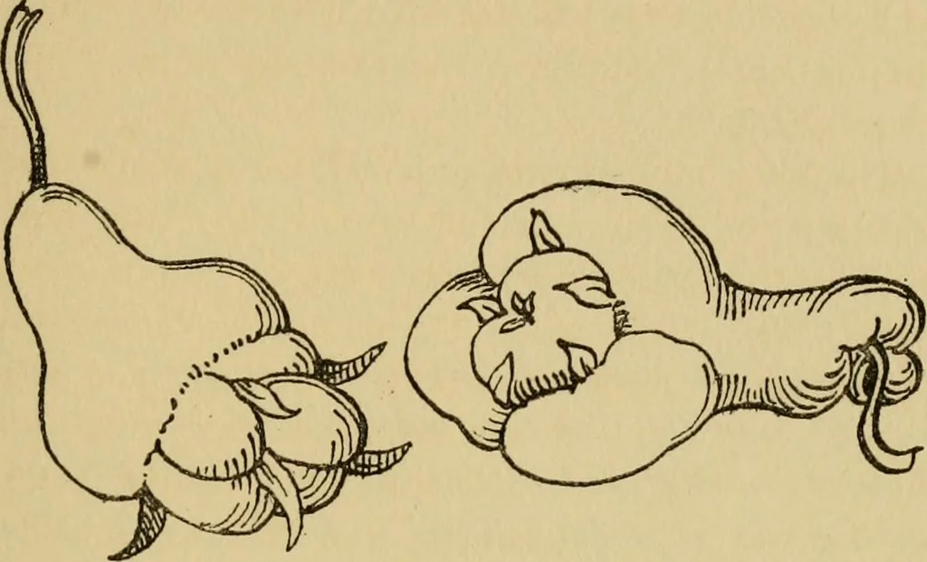 An illustration from Children and gardens, 1908, leaf 94