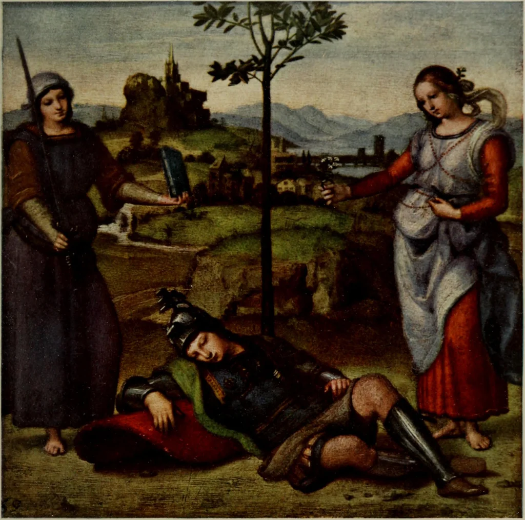 An illustration from The children's book of art, 1909, leaf 106