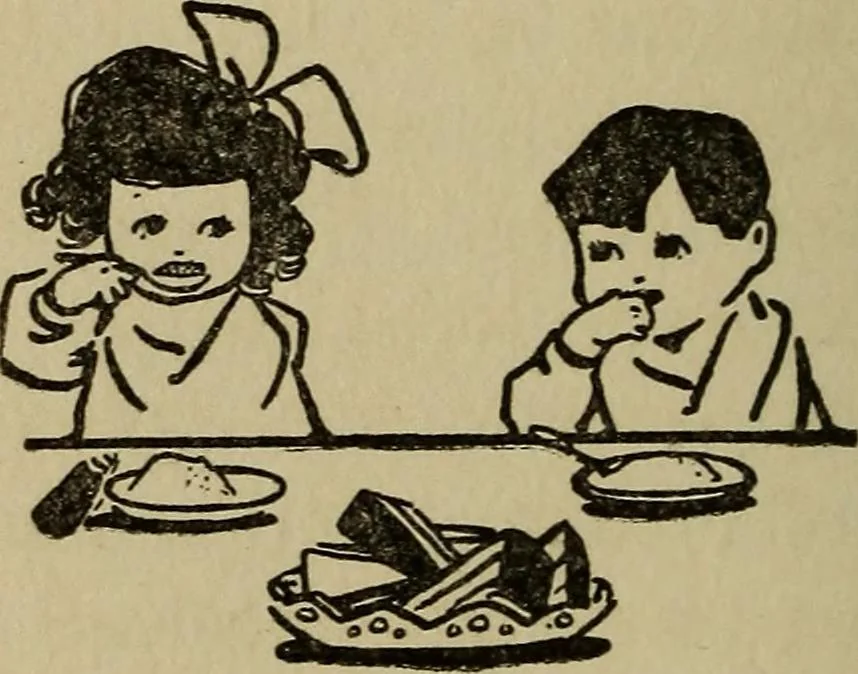 An illustration from The children's book of games & parties, 1913, leaf 119