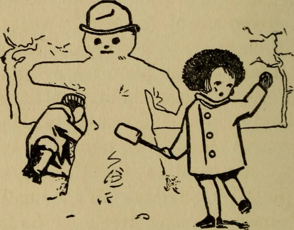 An illustration from The children's book of games & parties, 1913, leaf 83